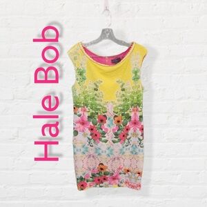 Hale Bob Floral Midi‎ Summer Dress Size Small